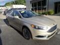 2018 White Gold Ford Fusion SE  photo #8