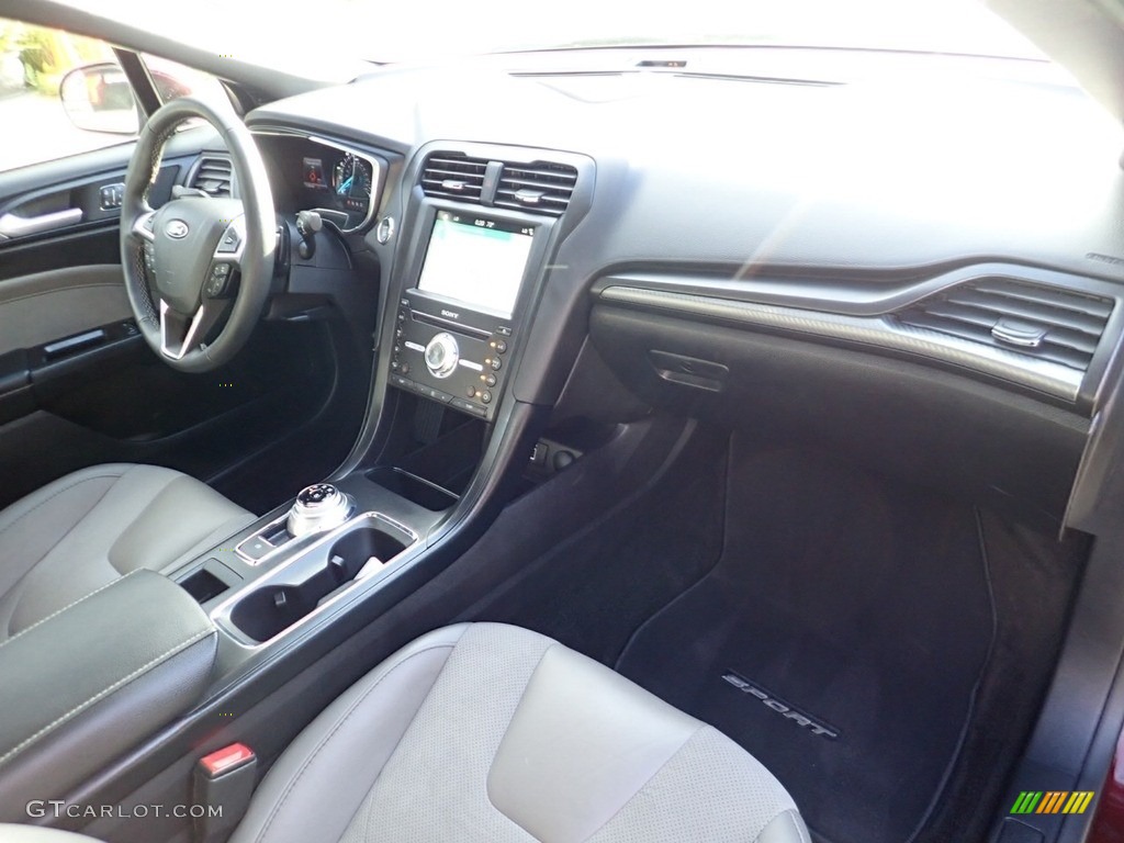 2018 Fusion Sport AWD - Burgundy Velvet / Sport Dark Earth Gray photo #12