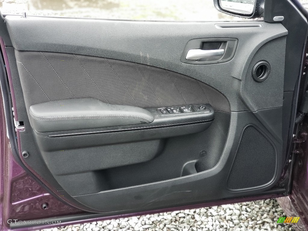 2020 Dodge Charger GT AWD Black Door Panel Photo #138381103