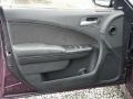 2020 Dodge Charger Black Interior Door Panel Photo