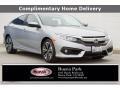 Lunar Silver Metallic 2017 Honda Civic EX-L Sedan