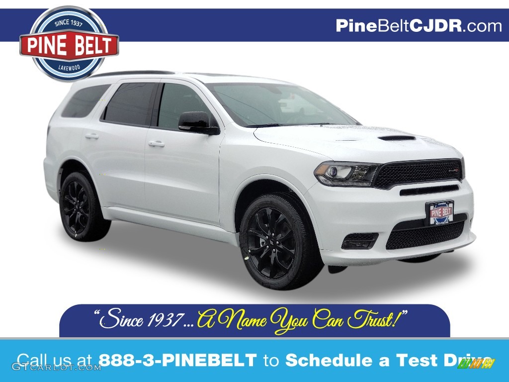 2020 Durango GT AWD - White Knuckle / Black photo #1