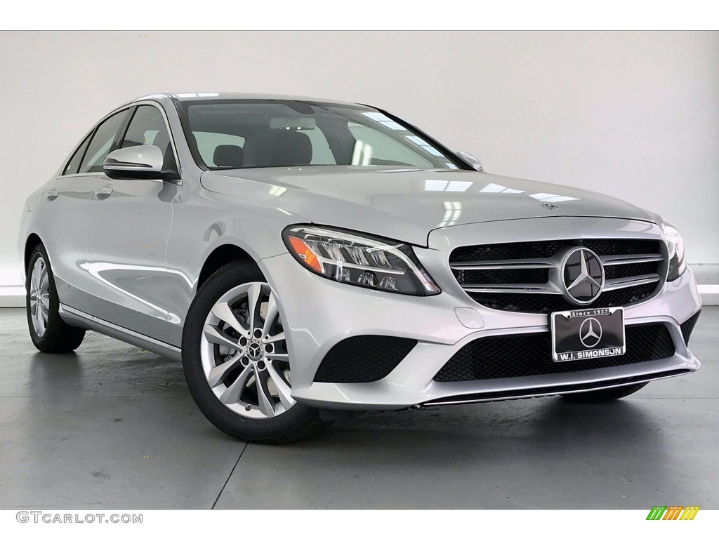 Iridium Silver Metallic 2020 Mercedes-Benz C 300 Sedan Exterior Photo #138383614