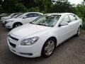 Summit White 2009 Chevrolet Malibu LT Sedan