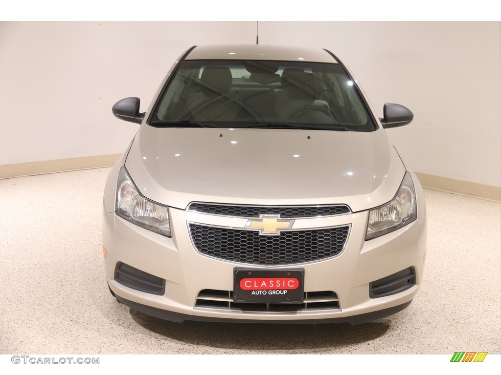 2012 Cruze LS - Gold Mist Metallic / Jet Black/Medium Titanium photo #2