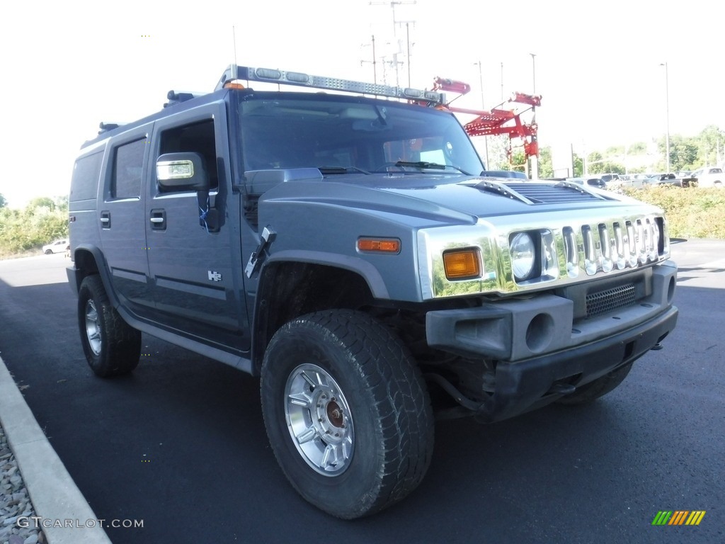 2006 H2 SUV - Slate Blue Metallic / Ebony photo #5