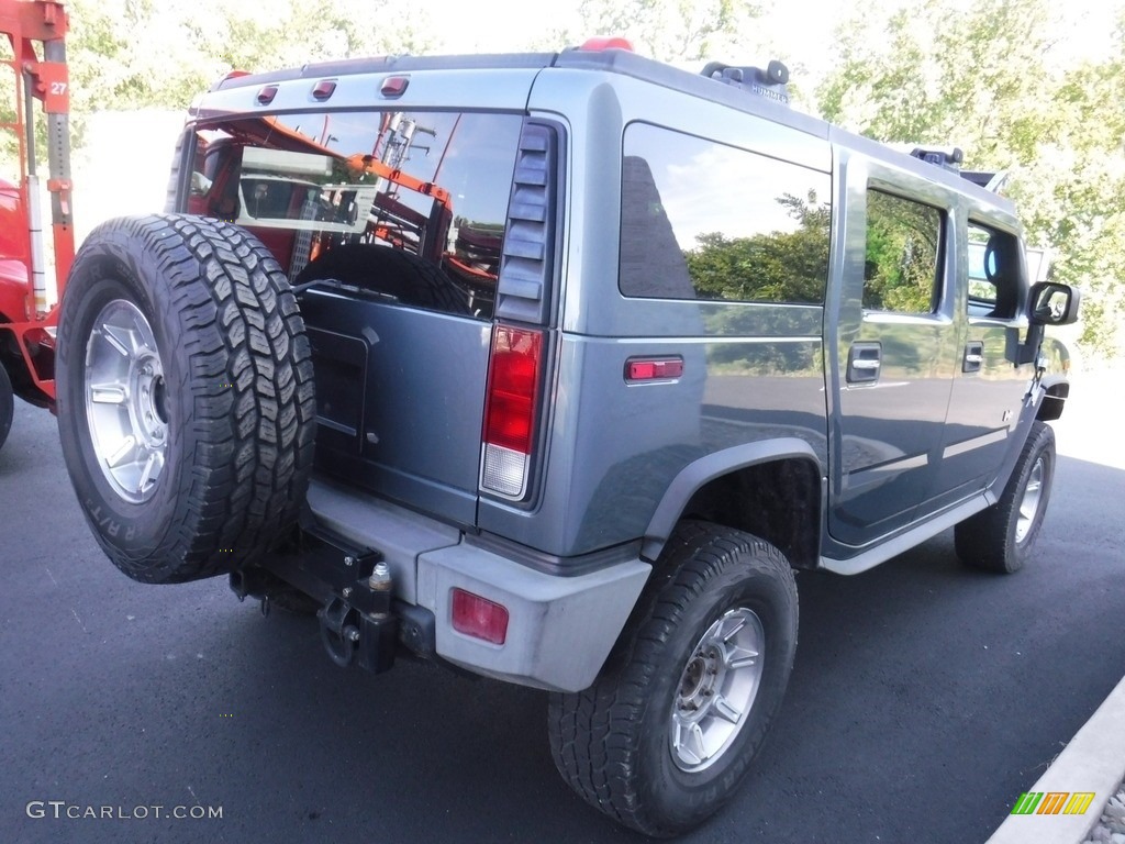 2006 H2 SUV - Slate Blue Metallic / Ebony photo #7