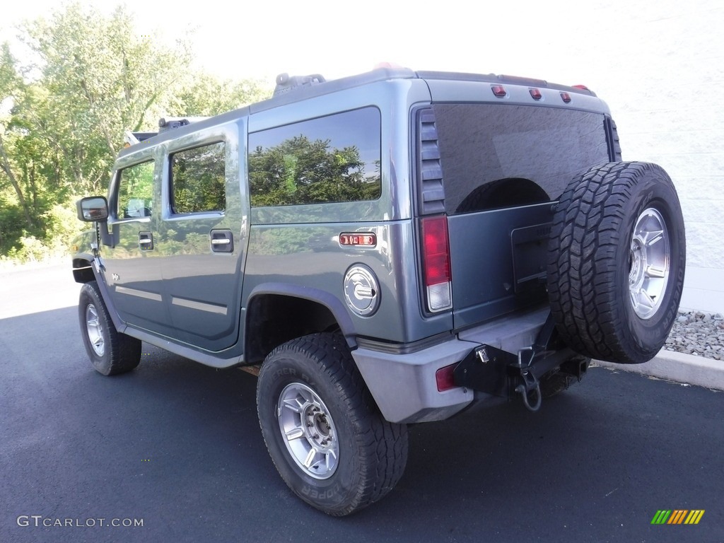 2006 H2 SUV - Slate Blue Metallic / Ebony photo #9