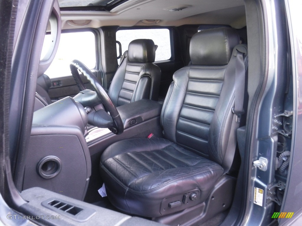 2006 H2 SUV - Slate Blue Metallic / Ebony photo #18