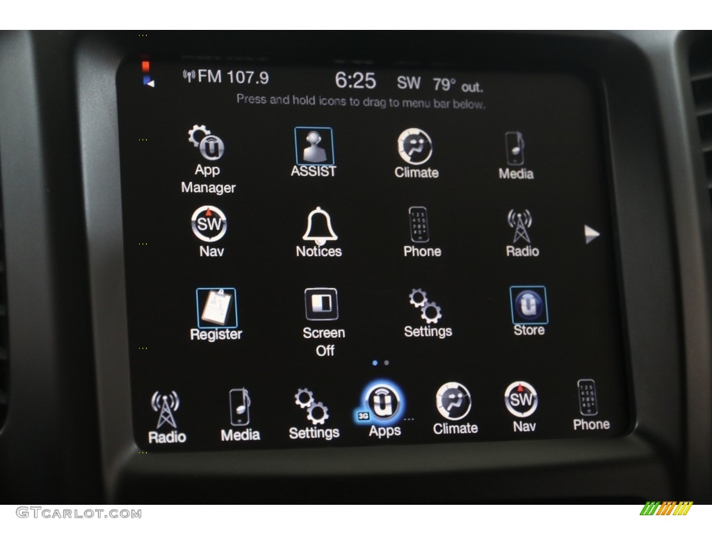 2014 Cherokee Latitude 4x4 - True Blue Pearl / Iceland - Black/Iceland Gray photo #10