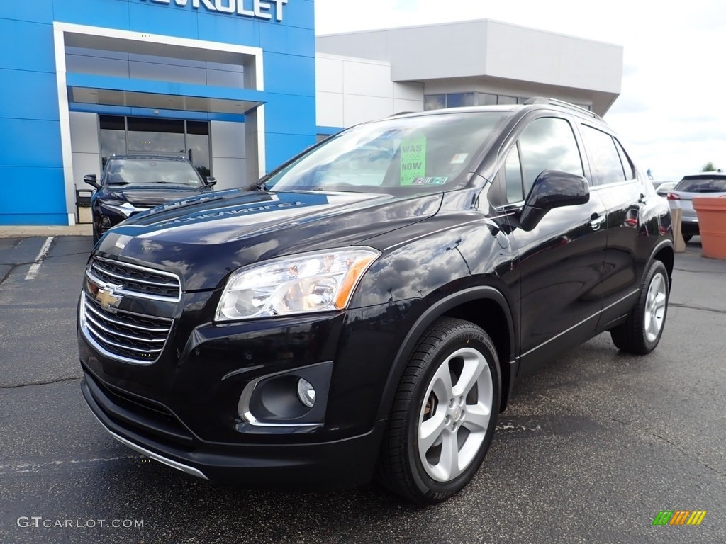 Black Granite Metallic 2016 Chevrolet Trax LTZ AWD Exterior Photo #138386350