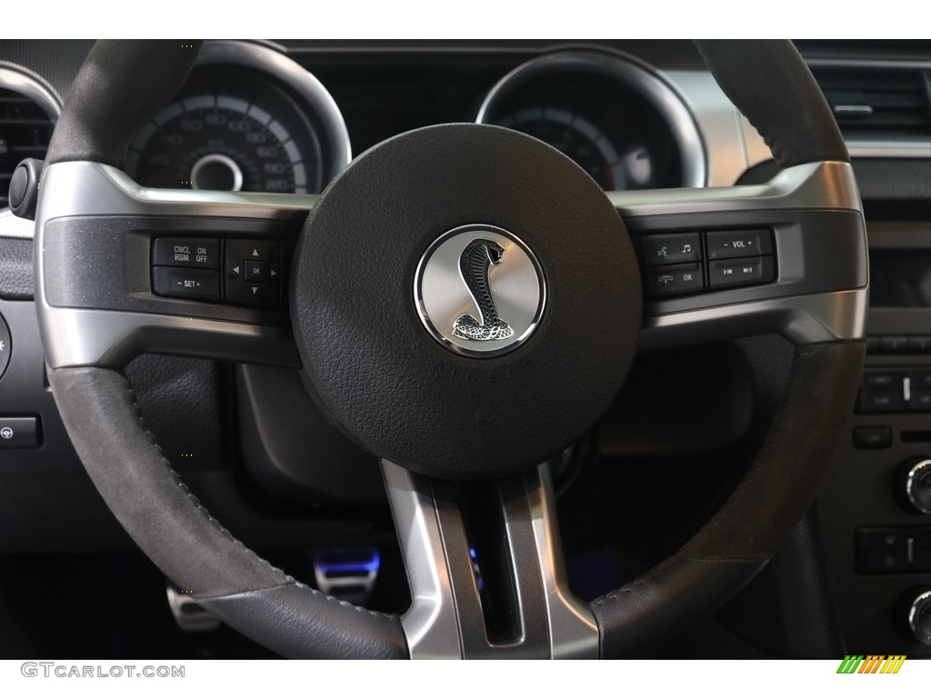 2013 Mustang Shelby GT500 SVT Performance Package Coupe - Grabber Blue / Shelby Charcoal Black/Black Accent photo #8
