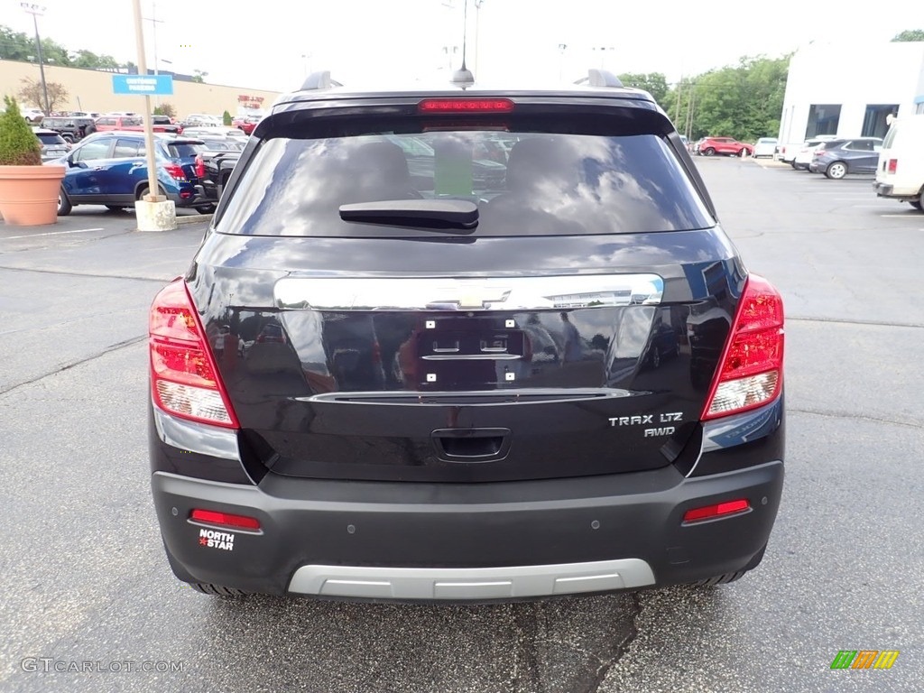 2016 Trax LTZ AWD - Black Granite Metallic / Jet Black photo #6