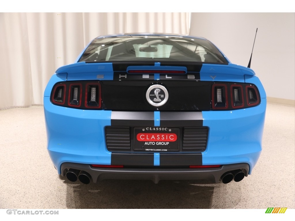 2013 Mustang Shelby GT500 SVT Performance Package Coupe - Grabber Blue / Shelby Charcoal Black/Black Accent photo #19