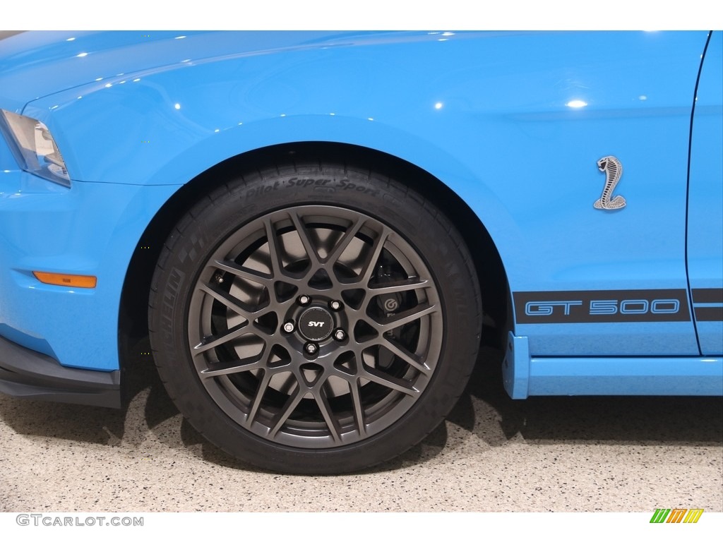 2013 Mustang Shelby GT500 SVT Performance Package Coupe - Grabber Blue / Shelby Charcoal Black/Black Accent photo #21