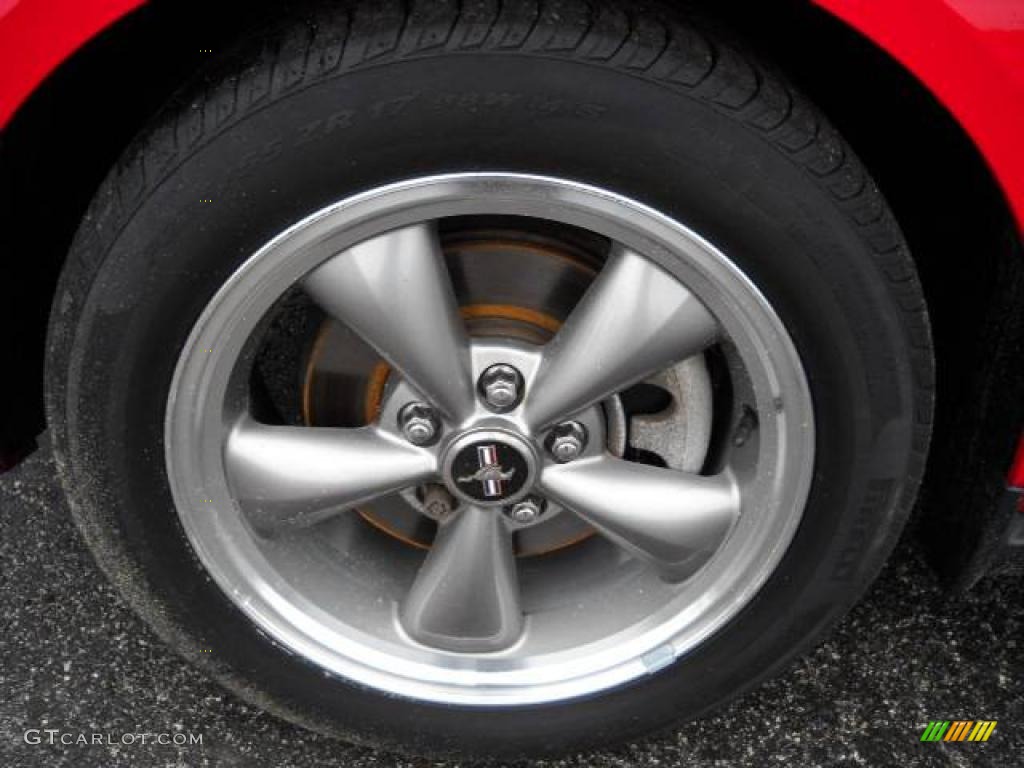 2006 Mustang V6 Premium Coupe - Torch Red / Dark Charcoal photo #24