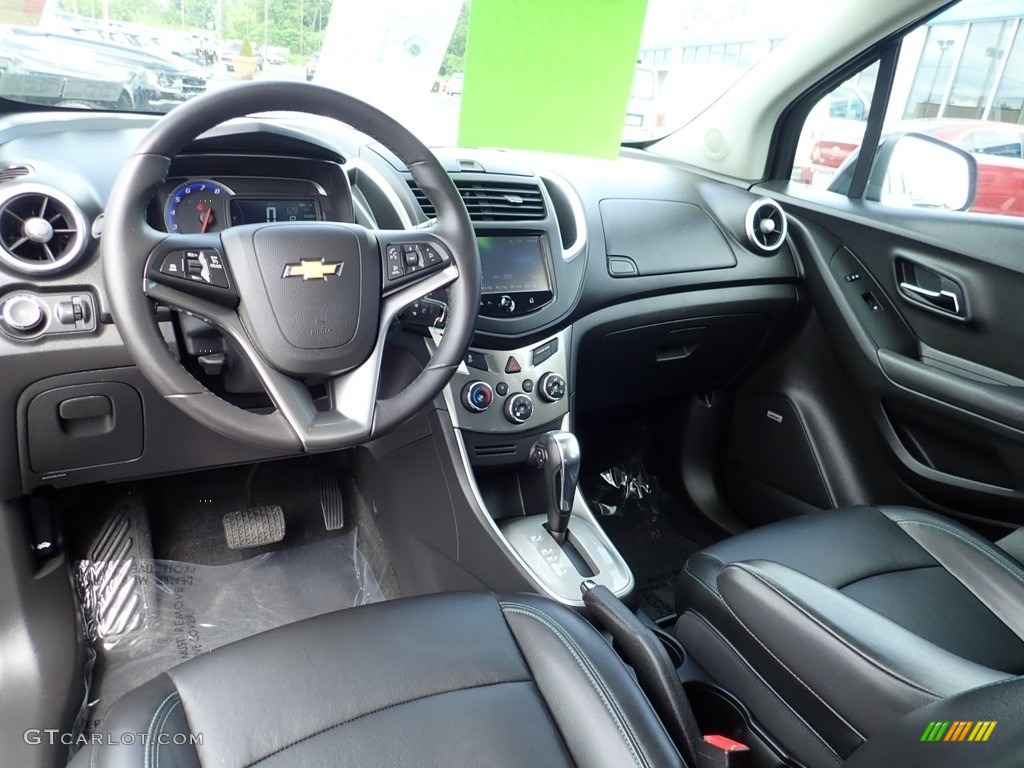 Jet Black Interior 2016 Chevrolet Trax LTZ AWD Photo #138386749