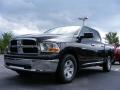 2009 Brilliant Black Crystal Pearl Dodge Ram 1500 SLT Crew Cab  photo #1