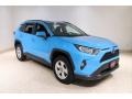 2019 Blue Flame Toyota RAV4 XLE  photo #1