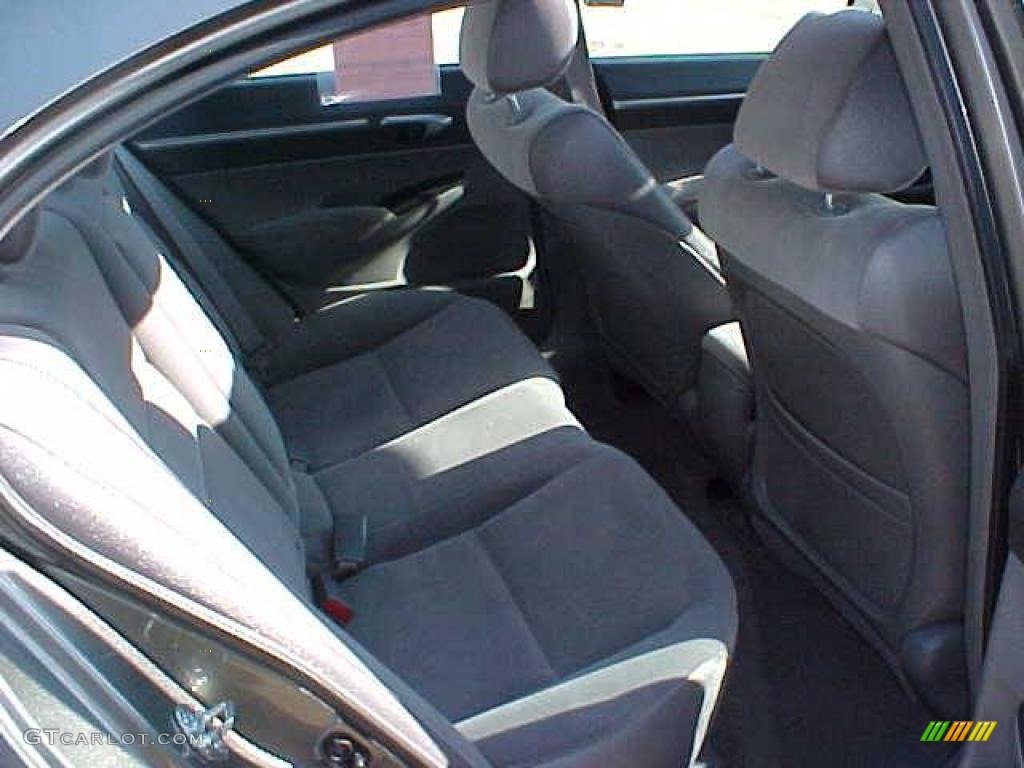 2006 Civic EX Sedan - Galaxy Gray Metallic / Gray photo #11