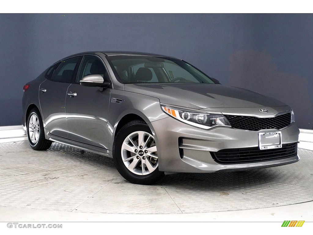 Titanium Gray 2016 Kia Optima LX Exterior Photo #138388909