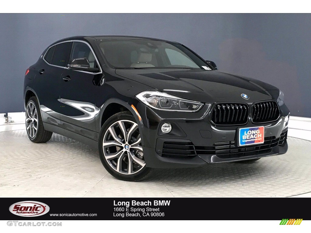 2020 X2 sDrive28i - Black Sapphire Metallic / Oyster/Black photo #1
