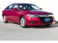 2020 Radiant Red Metallic Honda Accord LX Sedan  photo #1