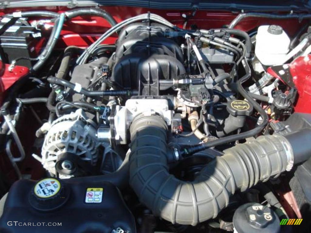 2006 Mustang V6 Premium Convertible - Redfire Metallic / Dark Charcoal photo #19