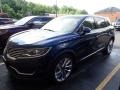 2017 Midnight Sapphire Blue Lincoln MKX Reserve AWD  photo #1