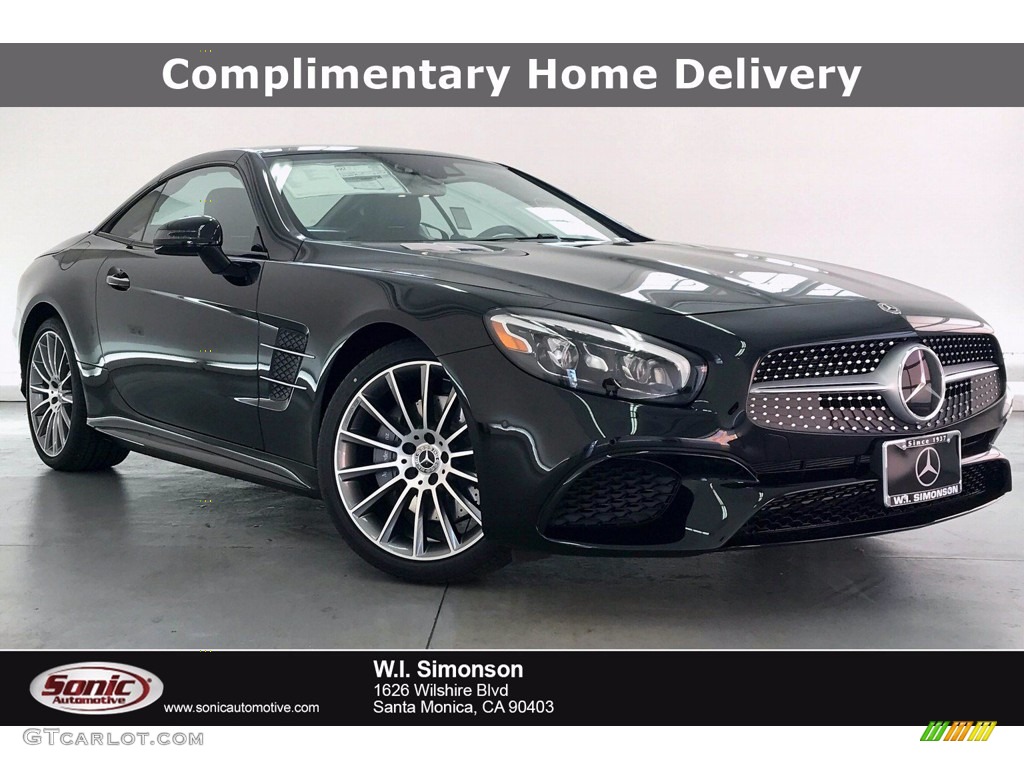 2020 SL 450 Roadster - Obsidian Black Metallic / Black photo #1