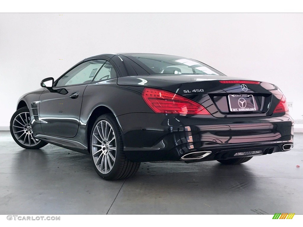 2020 SL 450 Roadster - Obsidian Black Metallic / Black photo #2