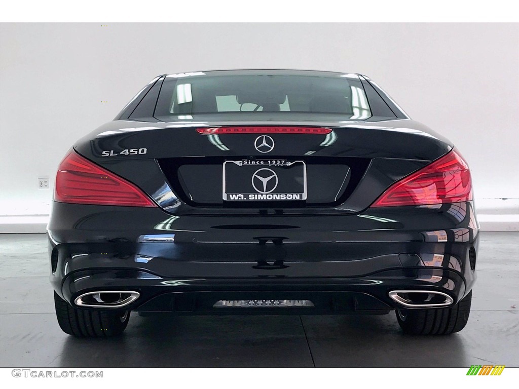 2020 SL 450 Roadster - Obsidian Black Metallic / Black photo #3