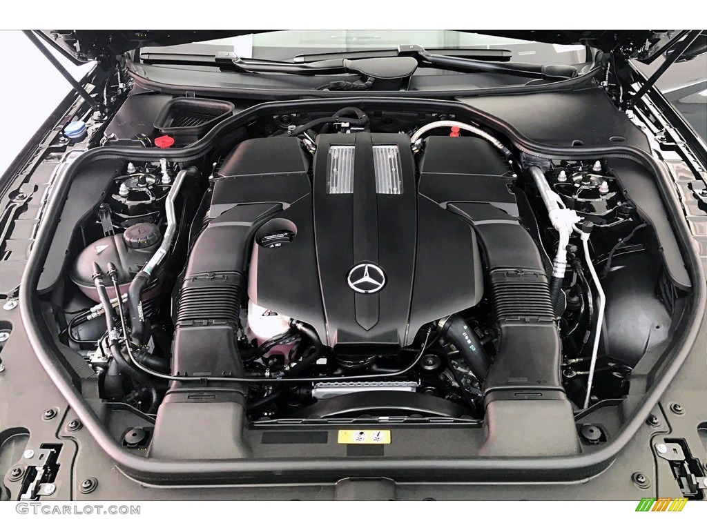 2020 SL 450 Roadster - Obsidian Black Metallic / Black photo #8