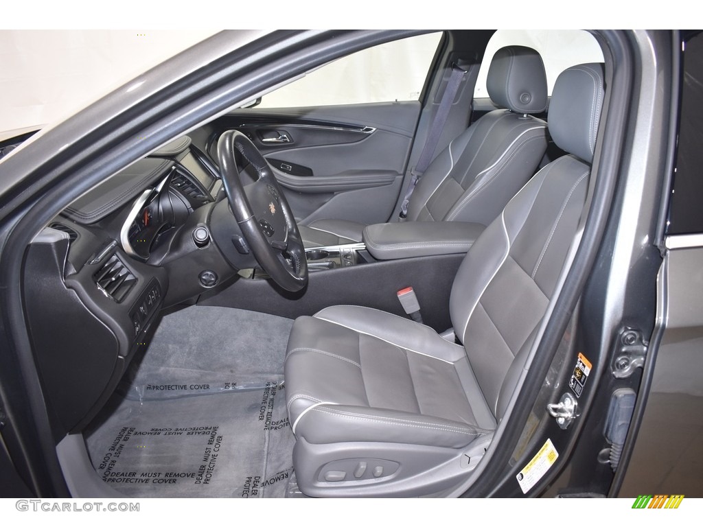Jet Black/Dark Titanium Interior 2016 Chevrolet Impala LTZ Photo #138391683