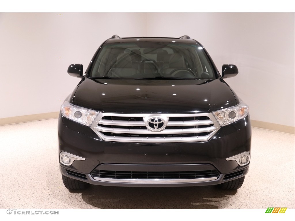 2012 Highlander SE 4WD - Black / Ash photo #2