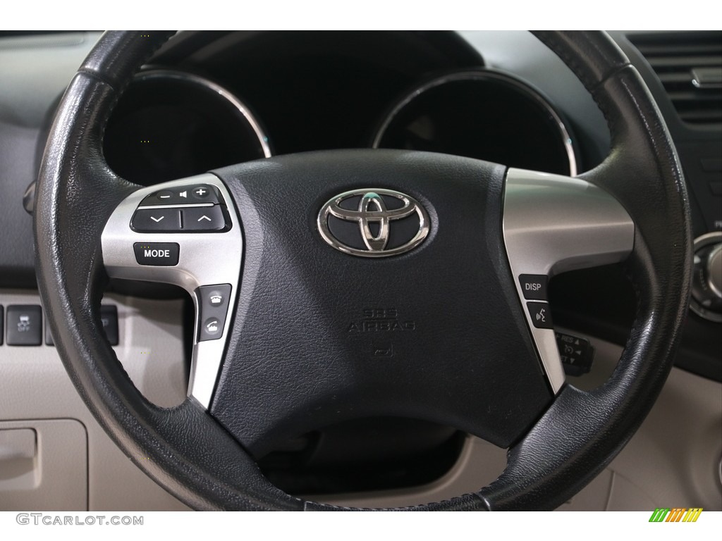 2012 Highlander SE 4WD - Black / Ash photo #7