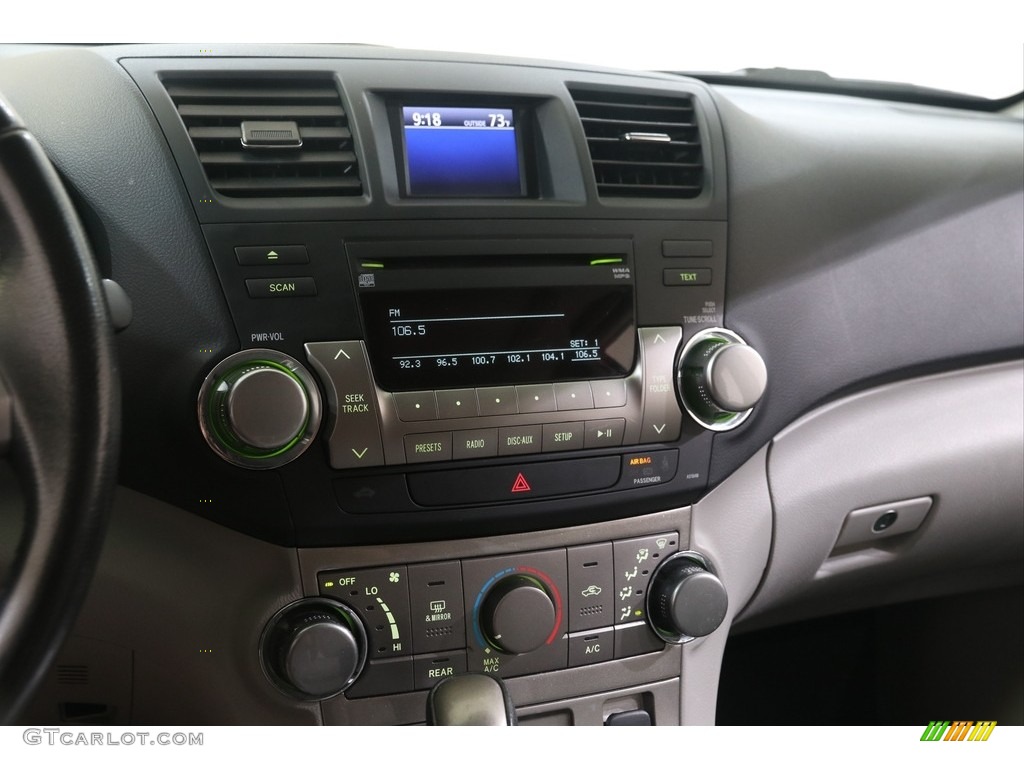 2012 Highlander SE 4WD - Black / Ash photo #9