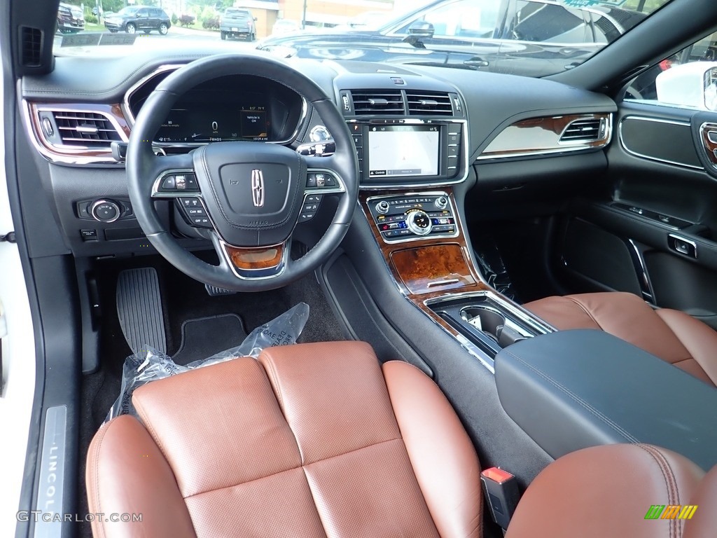 Terracotta Interior 2017 Lincoln Continental Reserve AWD Photo #138392181