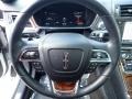 2017 Lincoln Continental Terracotta Interior Steering Wheel Photo