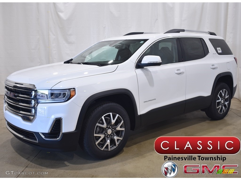 2020 Acadia SLE AWD - Summit White / Jet Black photo #1