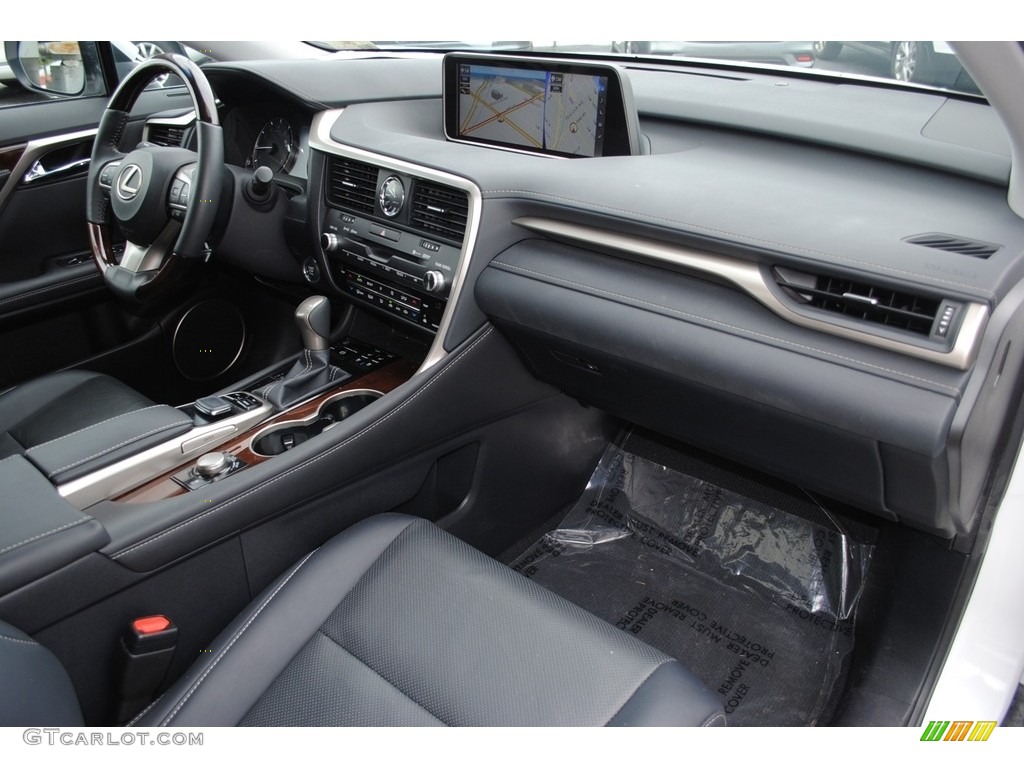 2017 Lexus RX 350 Black Dashboard Photo #138392693