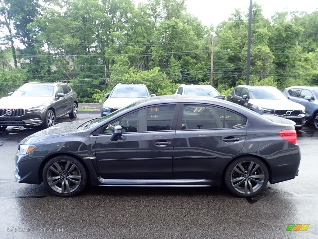 2017 WRX Limited - Dark Gray Metallic / Carbon Black photo #6