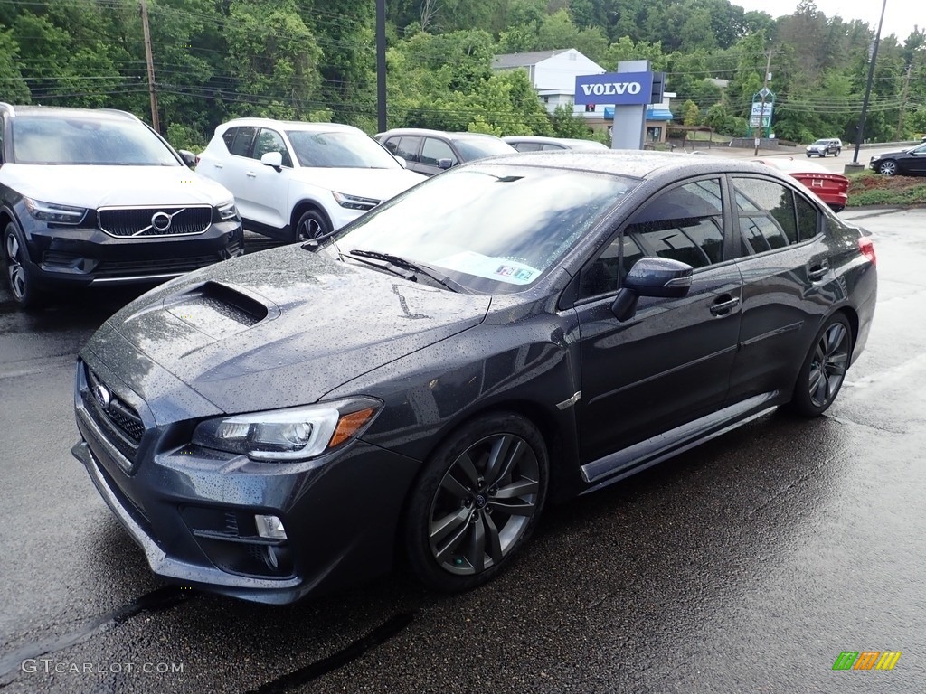 2017 WRX Limited - Dark Gray Metallic / Carbon Black photo #7