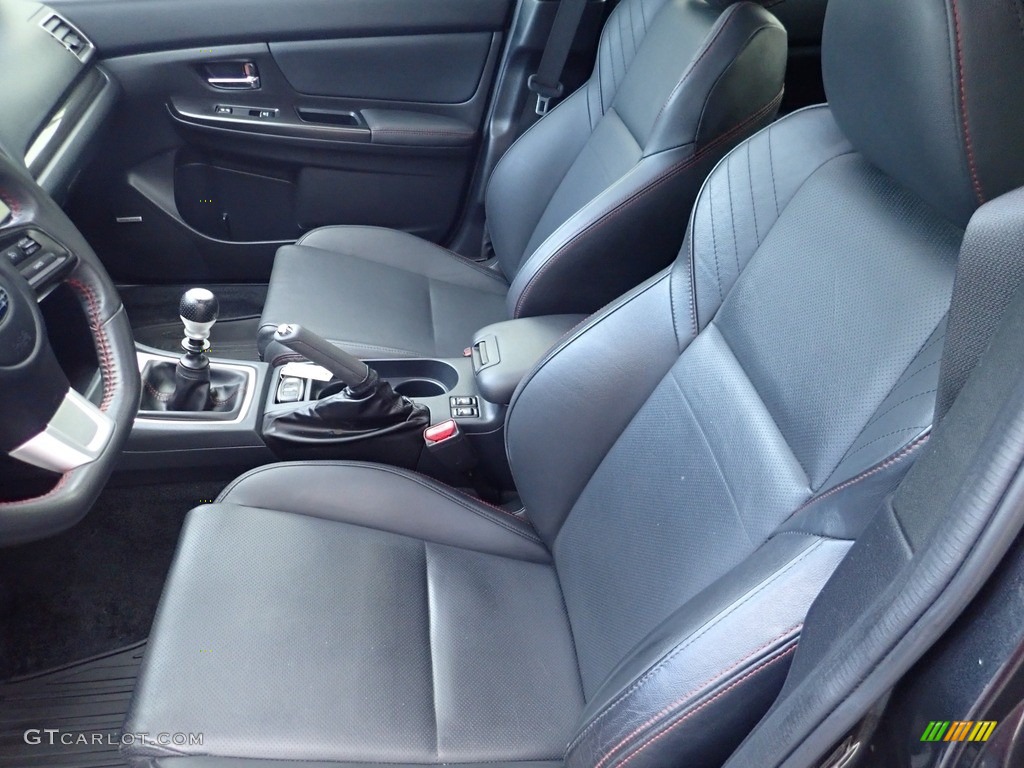 2017 WRX Limited - Dark Gray Metallic / Carbon Black photo #14