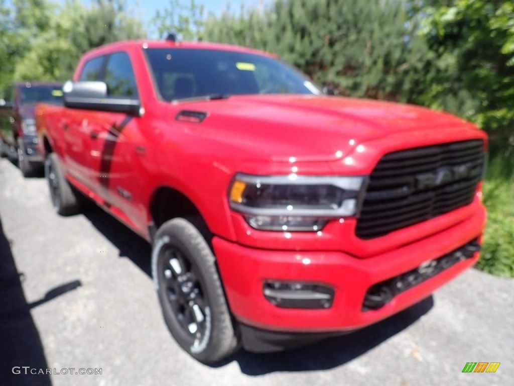 2020 2500 Big Horn Crew Cab 4x4 - Flame Red / Black photo #6