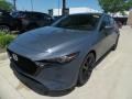 Front 3/4 View of 2020 MAZDA3 Premium Hatchback AWD