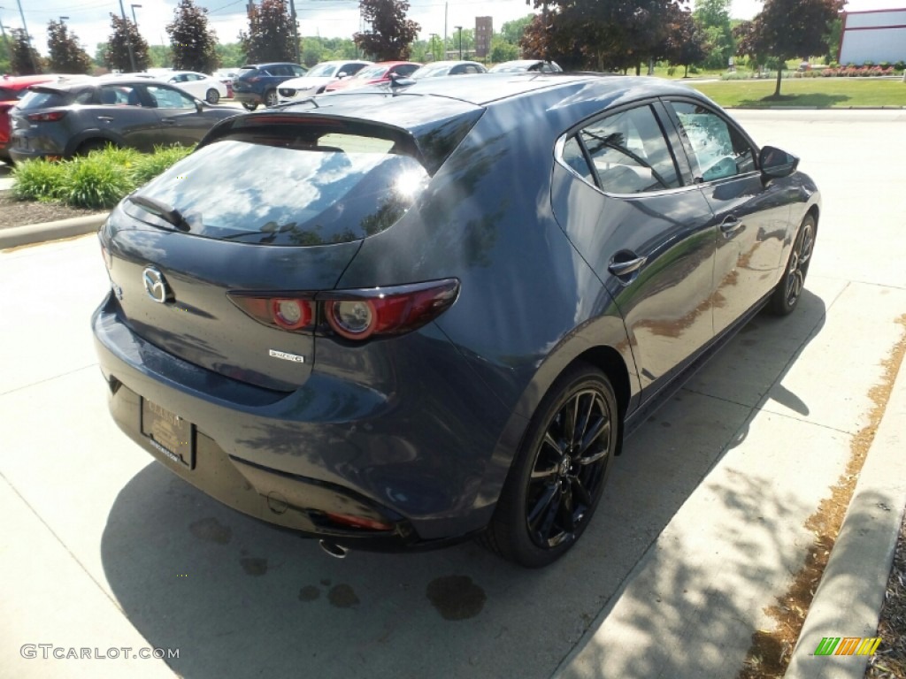 2020 MAZDA3 Premium Hatchback AWD - Polymetal Gray Metallic / Red photo #7