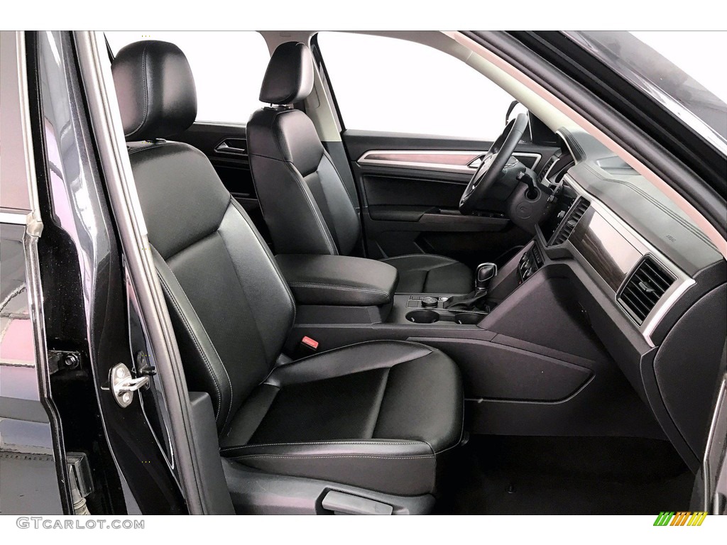 Titan Black Interior 2018 Volkswagen Atlas SE 4Motion Photo #138394836