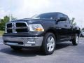 2009 Brilliant Black Crystal Pearl Dodge Ram 1500 SLT Quad Cab  photo #1