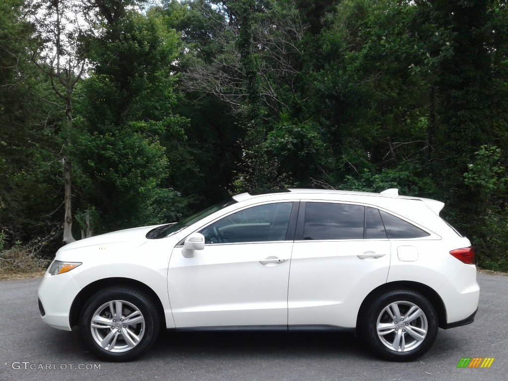 White Diamond Pearl Acura RDX